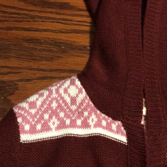 Girl’s Hooded Pink Republic Sweater Size 10/12 - Picture 9 of 16